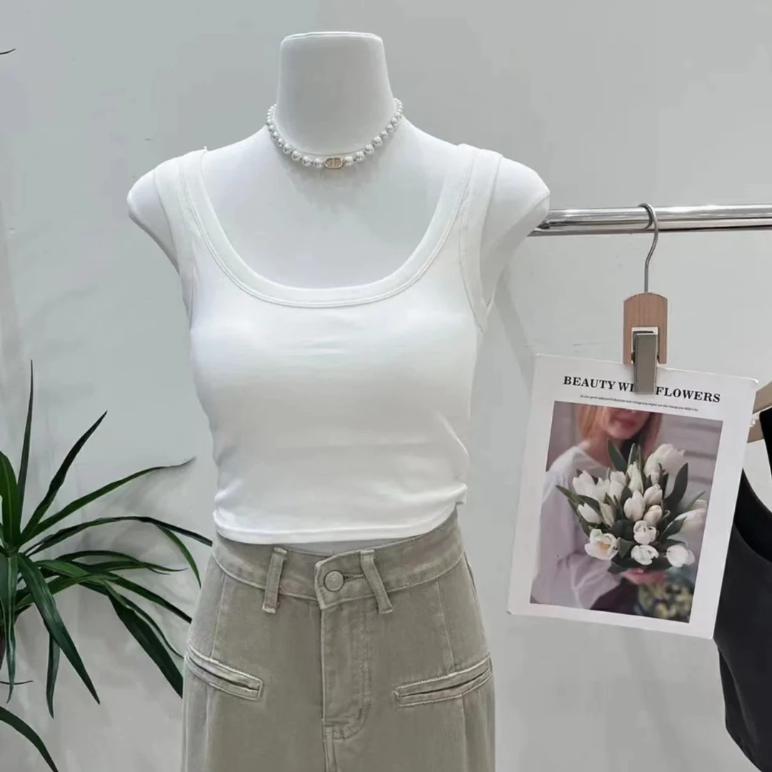 木可 新款百搭单品背心  美背带垫  No退No换