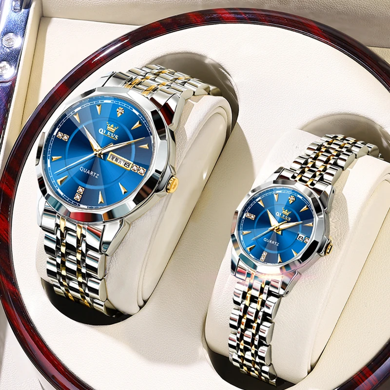 新款正品牌1314情侣手表一对男女款名表防水石英情侣表节日送礼物