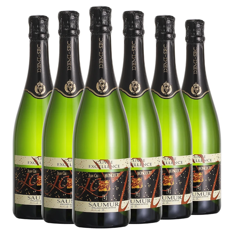 香槟平替法国原瓶原装进口查理索米尔AOC传统起泡酒6支装12%vol