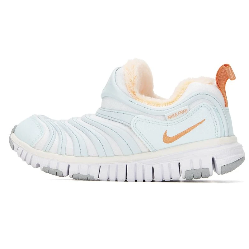 【断码】Nike耐克儿童鞋冬季加绒毛毛虫一脚蹬软底运动鞋FB7176-181