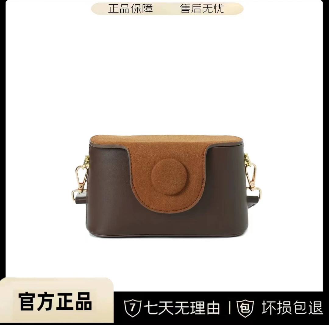 ***CNAISSFOREVER 2023时尚百搭设计师款单肩斜挎相机包8842