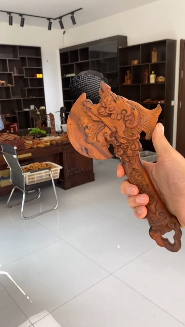 【闪购商品】木枣木独占鳌头斧头一物一拍
