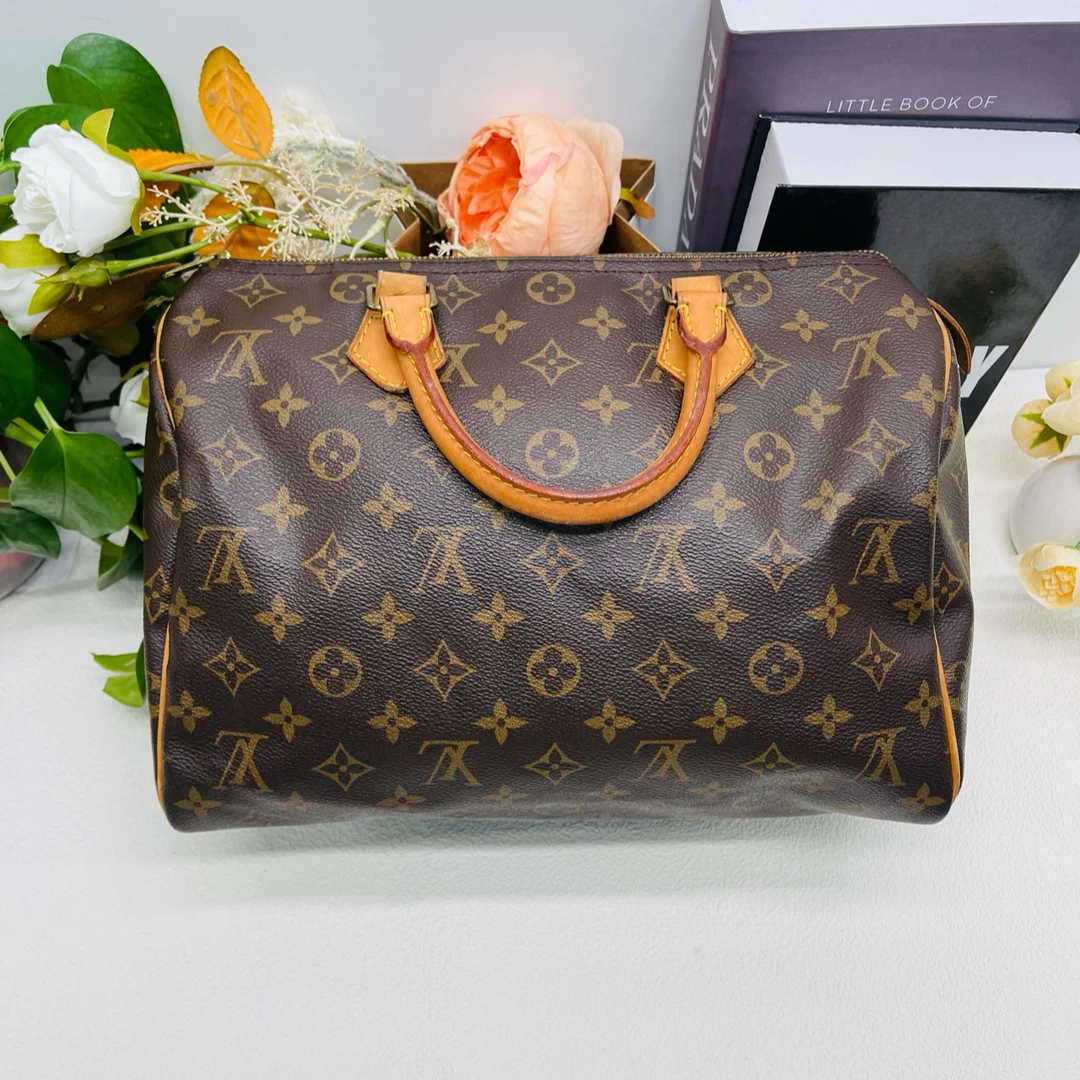 95新 LouisVuitton/路易威登 SP3老花涂层帆布枕头包10167641