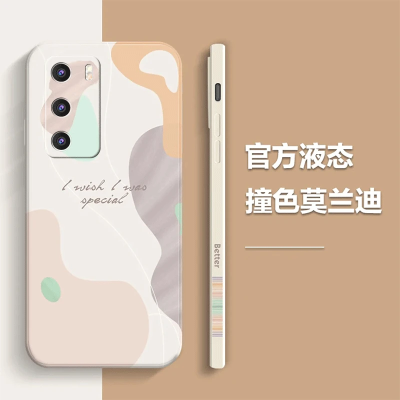 适用华为p40手机壳硅胶直边镜头全包华为p40pro保护套软壳ins风莫