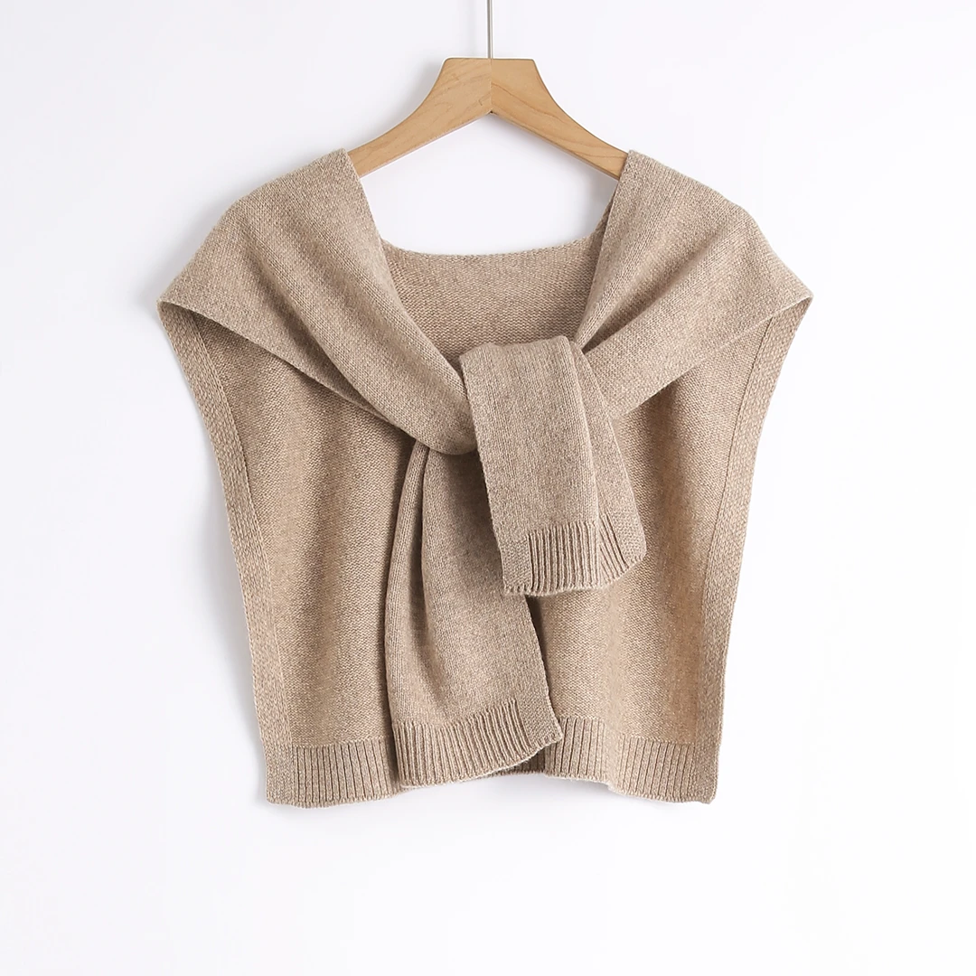 【HONEY AMOR】 SLP精致女人味纯色澳洲全羊毛女士披肩 /ZS2425