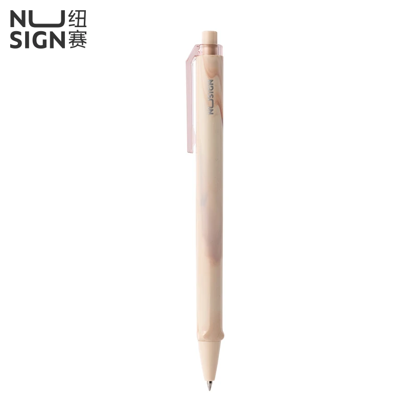 纽赛NS557C自然流体中性笔 沙丘影清照夜下单备注颜色 4支