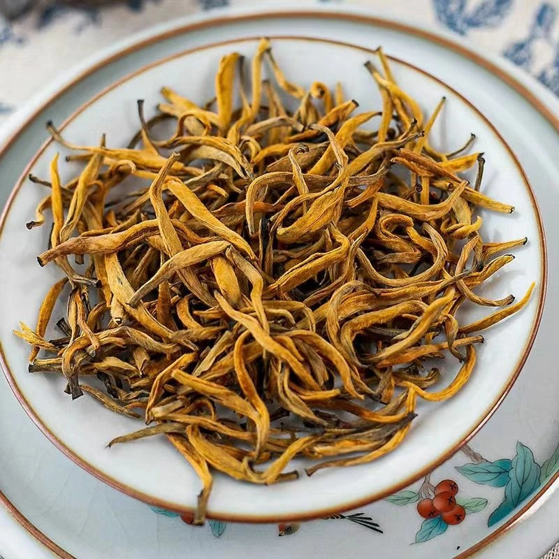 【洛雨甄选】滇红红茶茶叶新茶特级养胃云南产地大金芽单芽高档蜜香