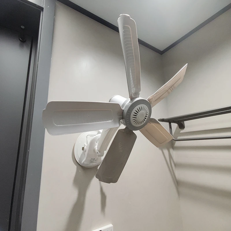 便捷五叶强风学生宿舍床头蚊帐电风扇静音台式扇壁多功能小风扇