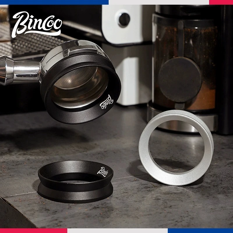 Bincoo磁吸接粉器51/58mm咖啡接粉环磨豆机防飞粉意式手柄布粉环
