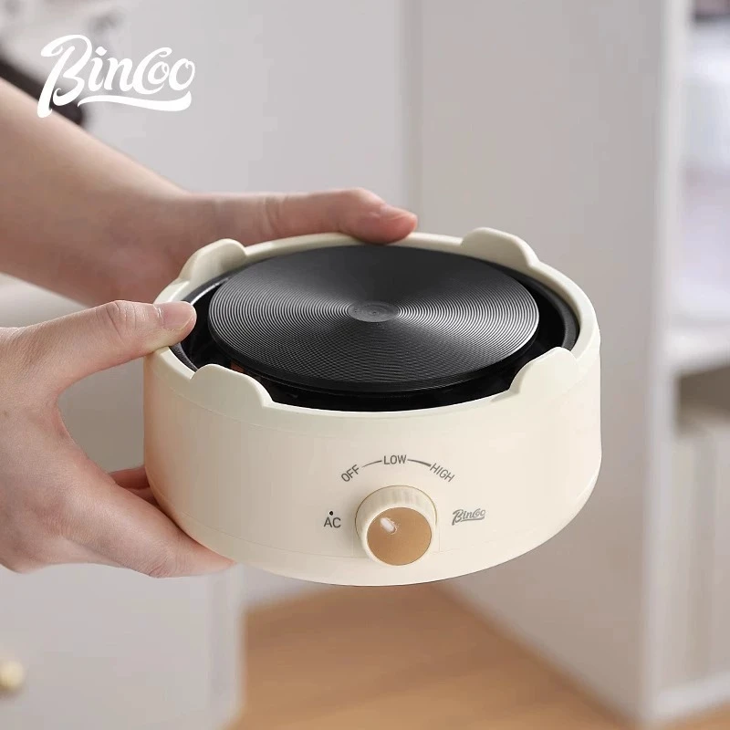 Bincoo摩卡壶电陶炉电陶炉煮茶器高压加热底座布粉布粉器咖啡机