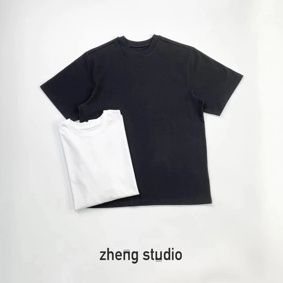 4032小领口 重磅净版 短袖素T