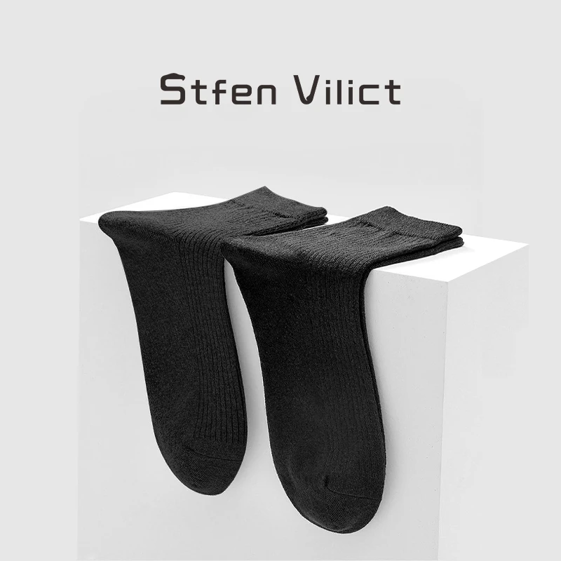 威廉史蒂芬春夏薄款袜子男士绅装袜商务运动透气长筒棉袜绅士袜