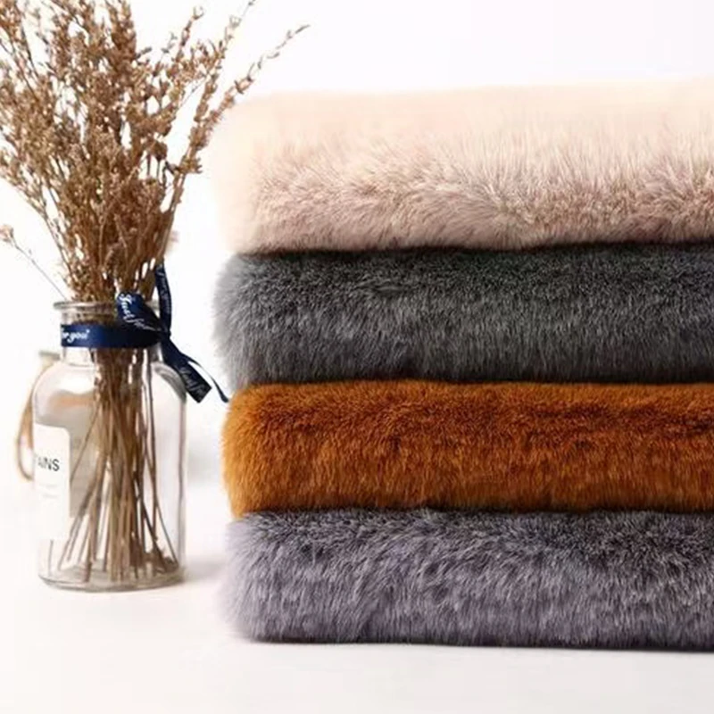 （拍错随机发）仿貂皮貂毛狐狸毛兔毛皮草布料diy