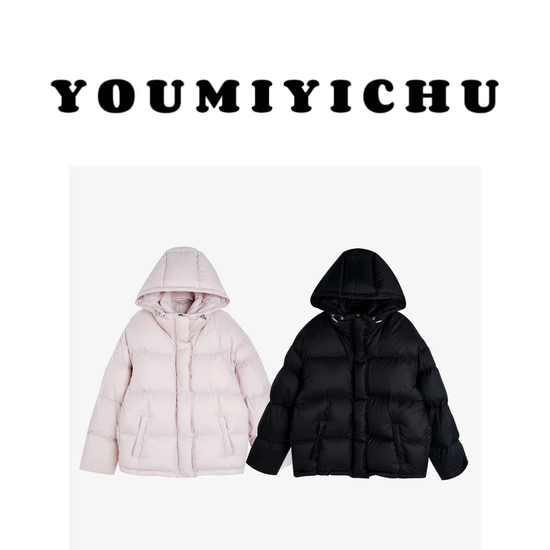 Y.M | 泡芙小姐 轻暖随行 95白鸭甄选高品质连帽羽绒服003