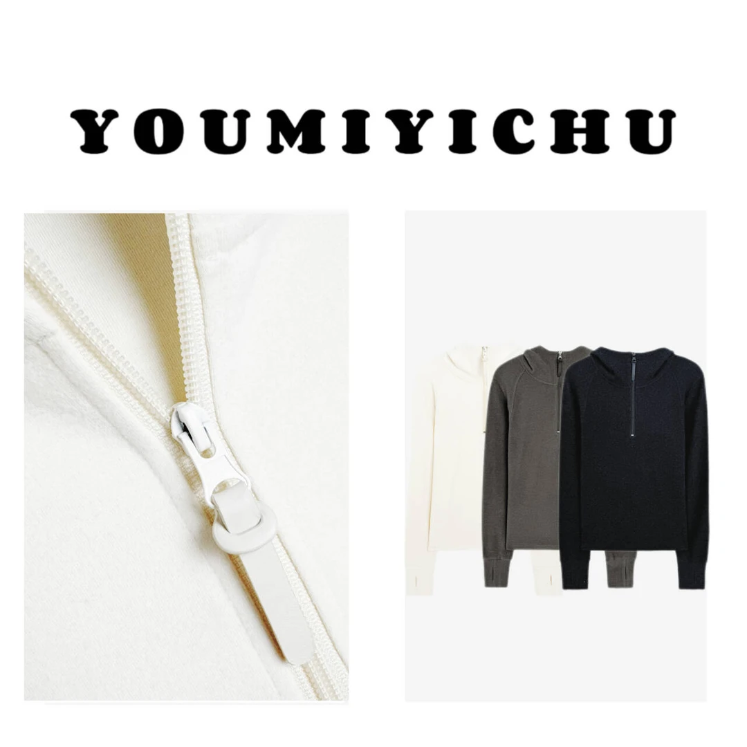 Y.M | 致简 温度不减 Cleanfit休闲百搭款半拉链款卫衣1234