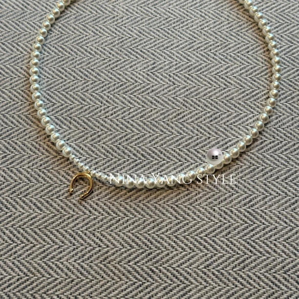 雲涌之丽 铜合金仿珍珠项链 项链DMN0540