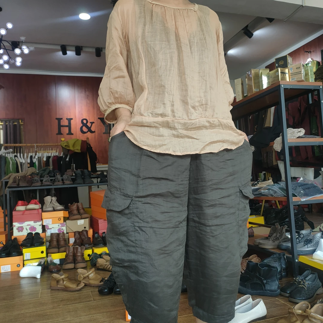 2024新款上衣苎麻