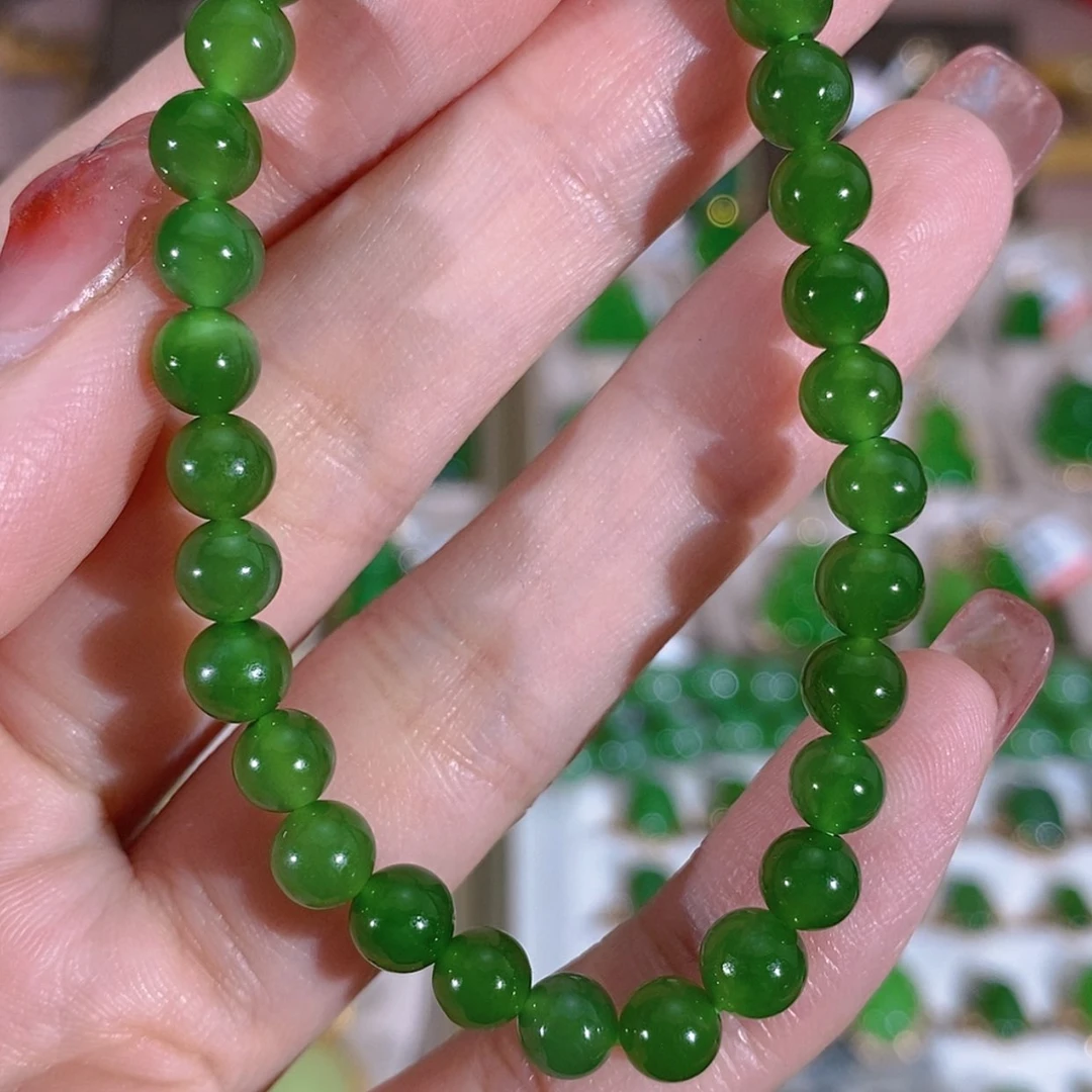 【闪购商品】和田玉（碧玉）珠宝首饰未镶嵌6m