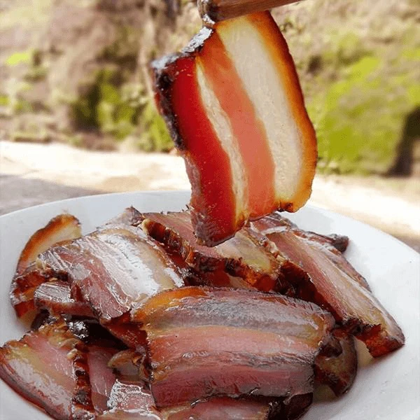 2号链接正宗湖北恩施特产农家土猪五花烟熏腊肉土家腊肉老腊肉