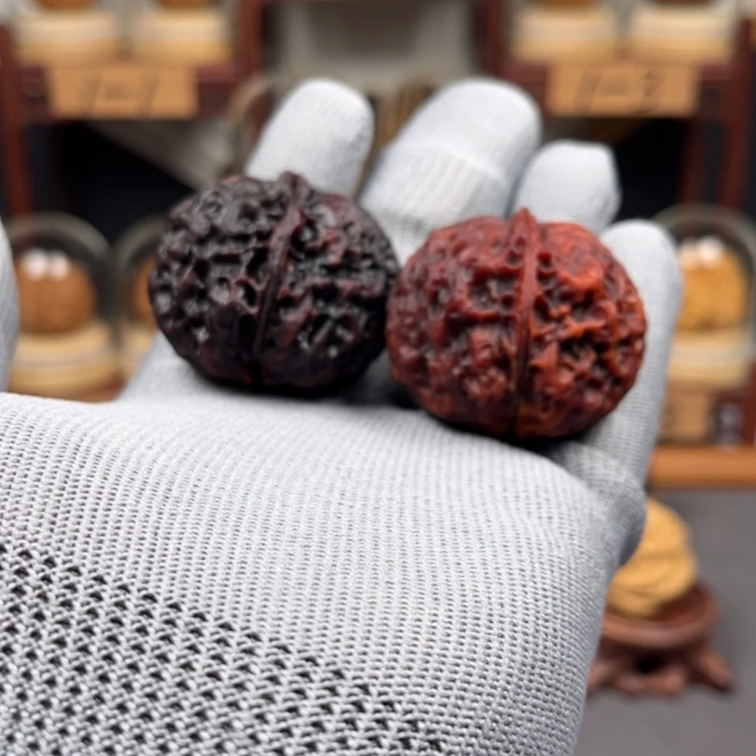 【闪购商品】文玩核桃把件?****.40尺寸龙鳞元宝