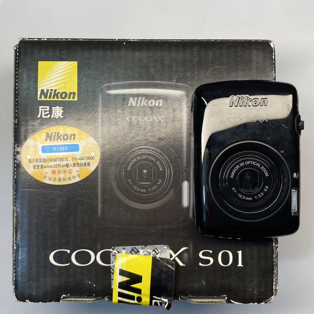准新品 Nikon/尼康 S01箱说齐全配件齐全中文版本