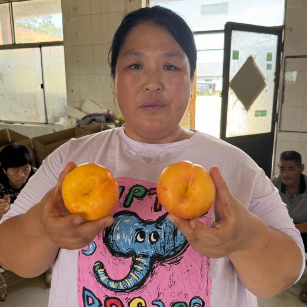 纯甜口感的彩虹油蟠桃桃味浓