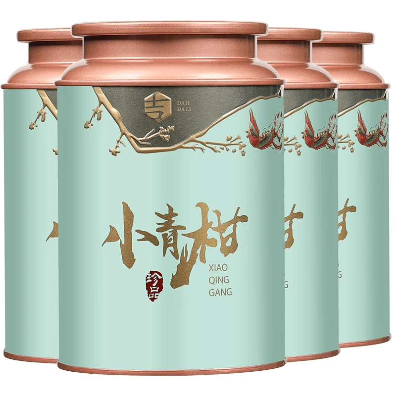 2024年新茶新会小青柑陈皮普洱熟茶浓香型小柑橘柑普罐送礼