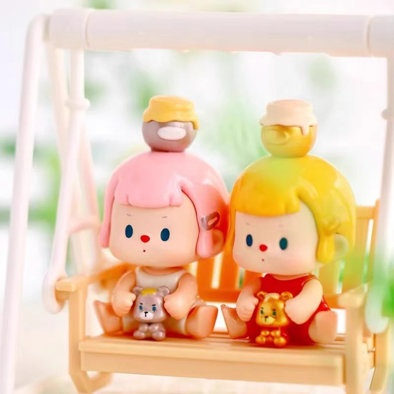 不二小童话吊卡鹅兔子鹿限量款萌粒手办