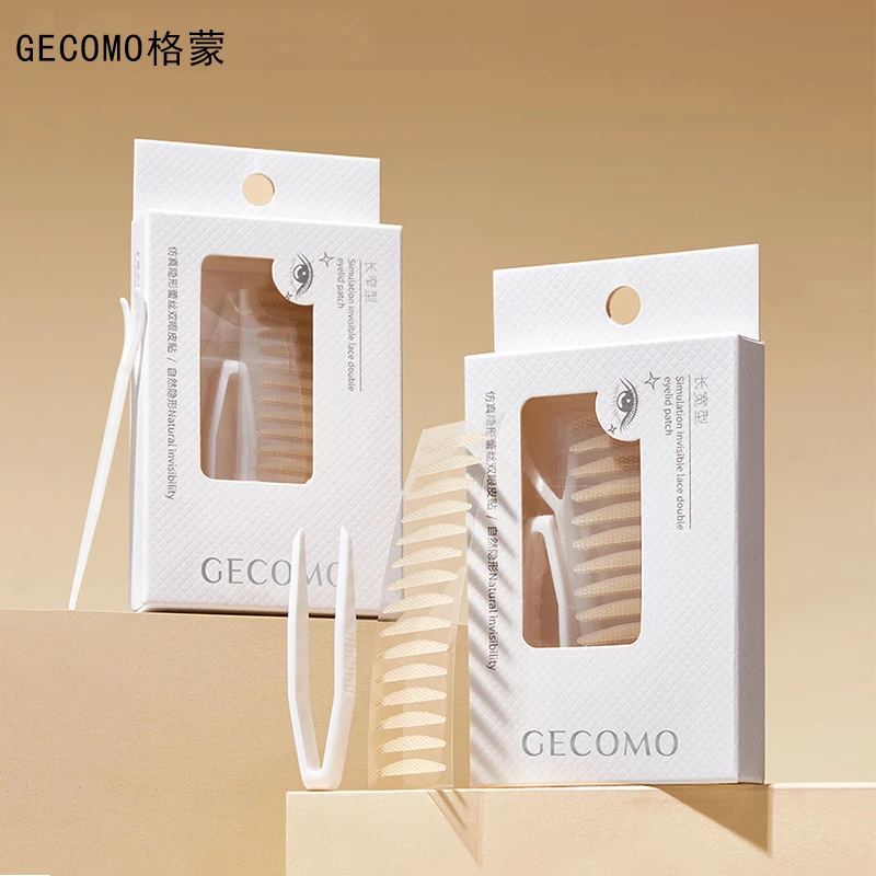 新疆包邮仿真隐形蕾丝双眼皮贴自然无痕大眼美目贴持久定型单眼皮