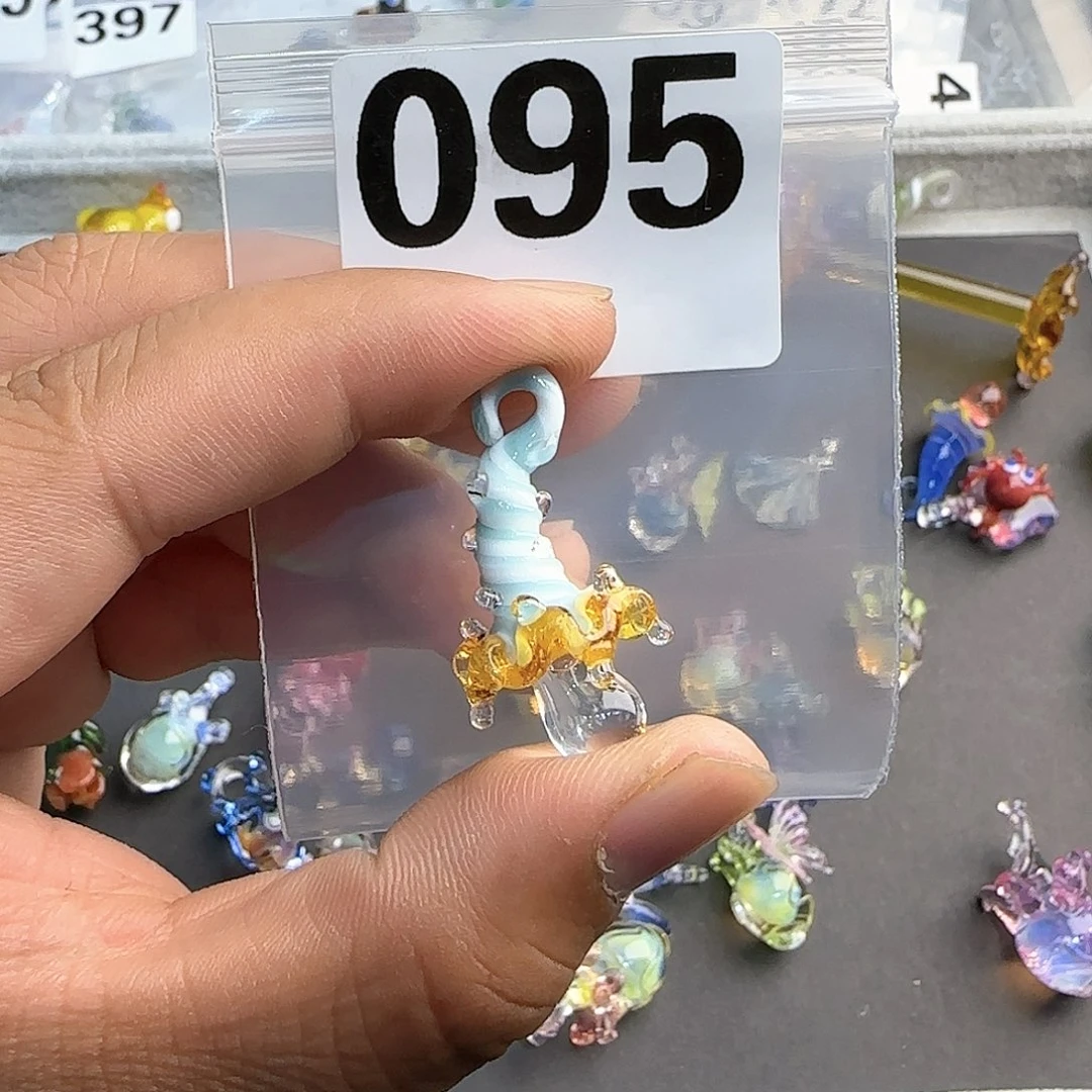 琉璃手工艺品95蘑菇