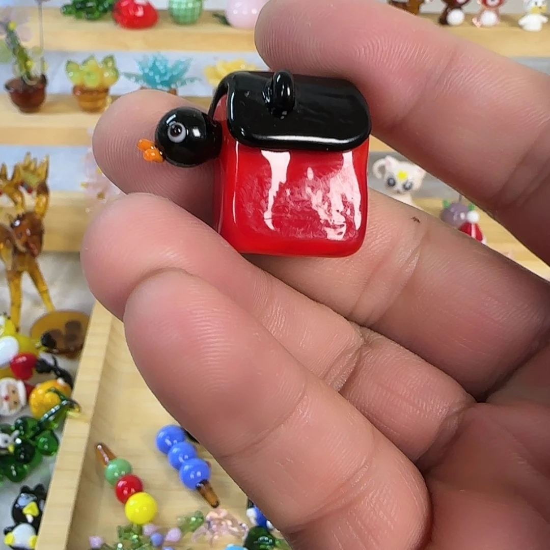 【闪购商品】琉璃手工艺品咖*粉13