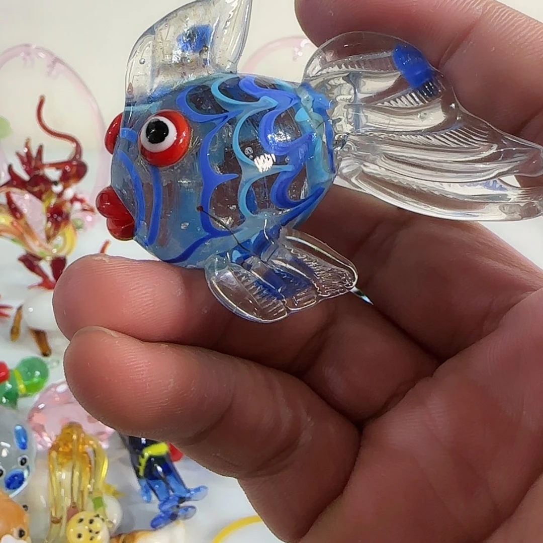 【闪购商品】琉璃手工艺品咖*粉24