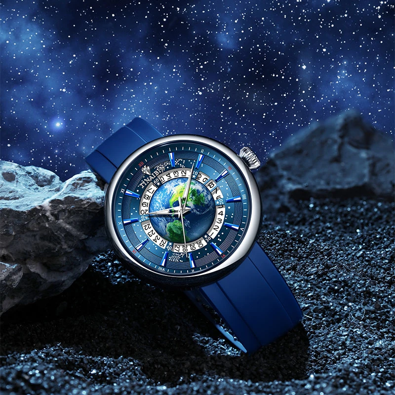 全新未使用 瑞士TIANBIN 流浪地球系列 高奢全自动腕表 送手串lss