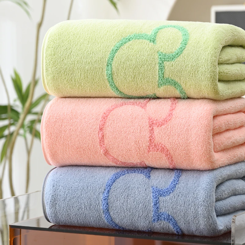 米奇吸水速干浴巾家用珊瑚绒亲肤加大毛巾情侣成人柔软裹巾