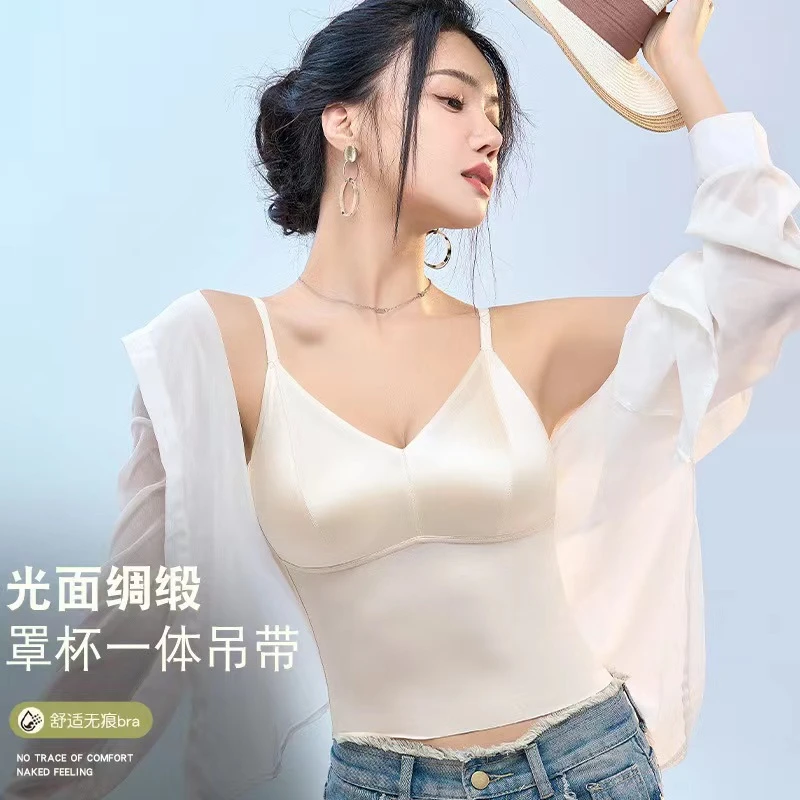 蕾丝美背镂空设计轻柔透气轻奢时尚百搭遮肚子精致上衣蕾丝打底