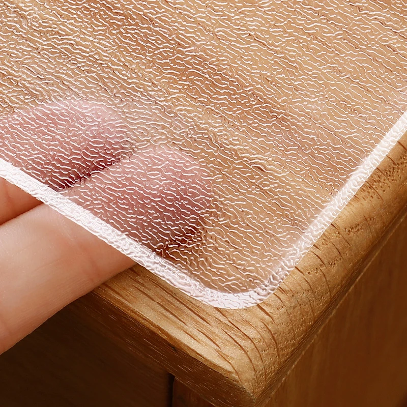 绚妙居【厚1.2mm】透明餐桌垫防烫软玻璃pvc桌布桌垫透明胶垫