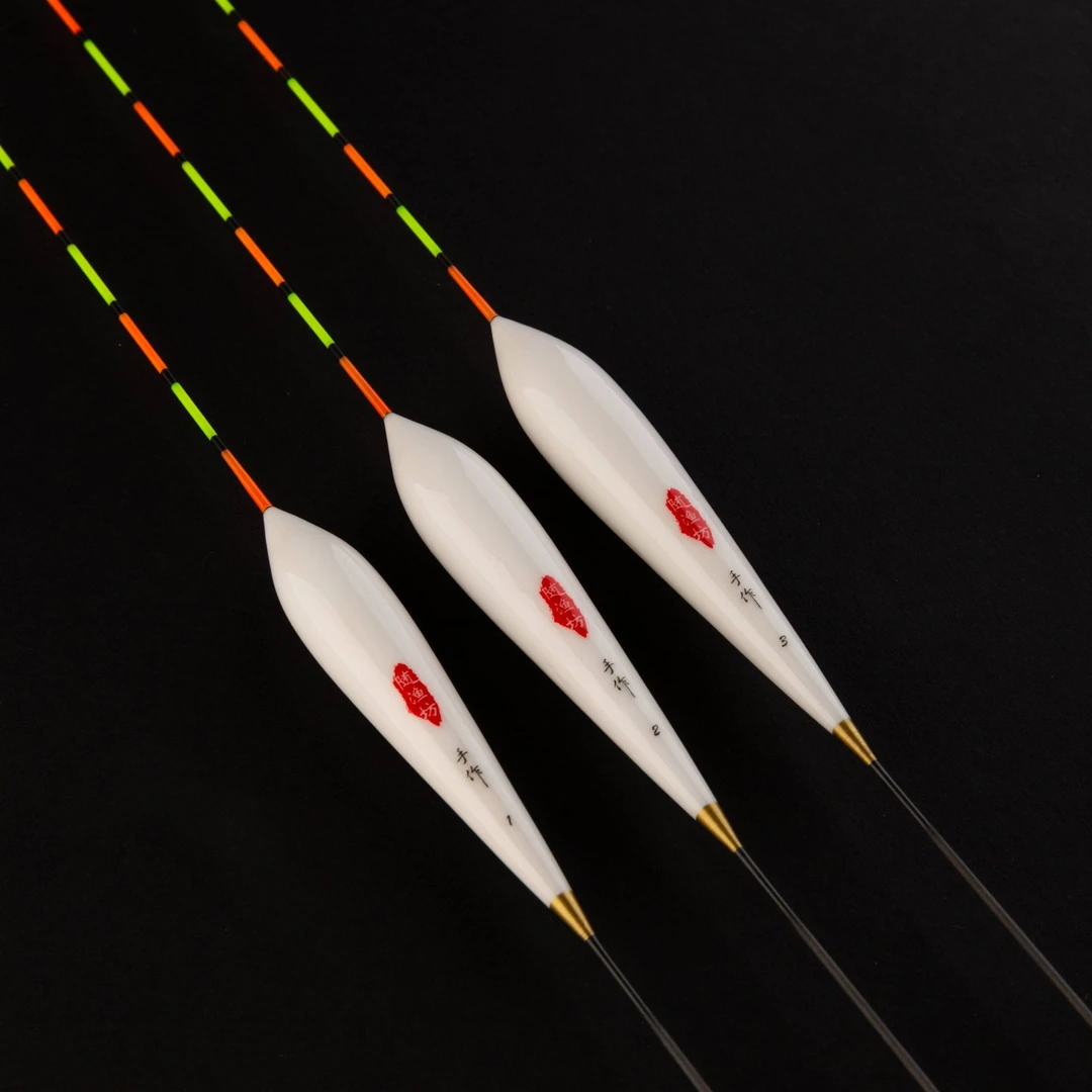 随渔坊K系列孔雀羽浮漂K09