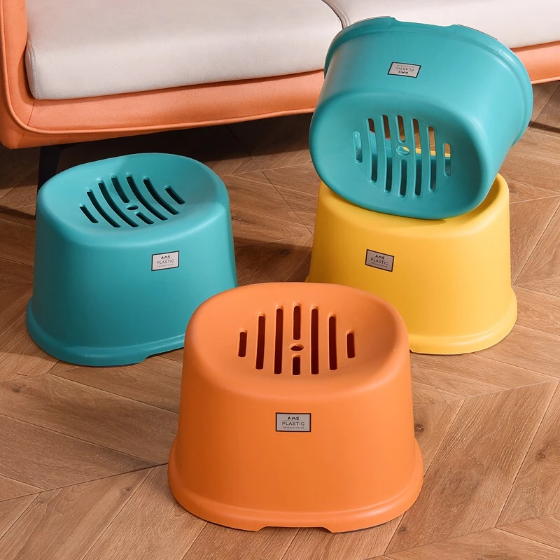 加厚防滑塑料凳浴室洗澡专用老人儿童家用小板凳