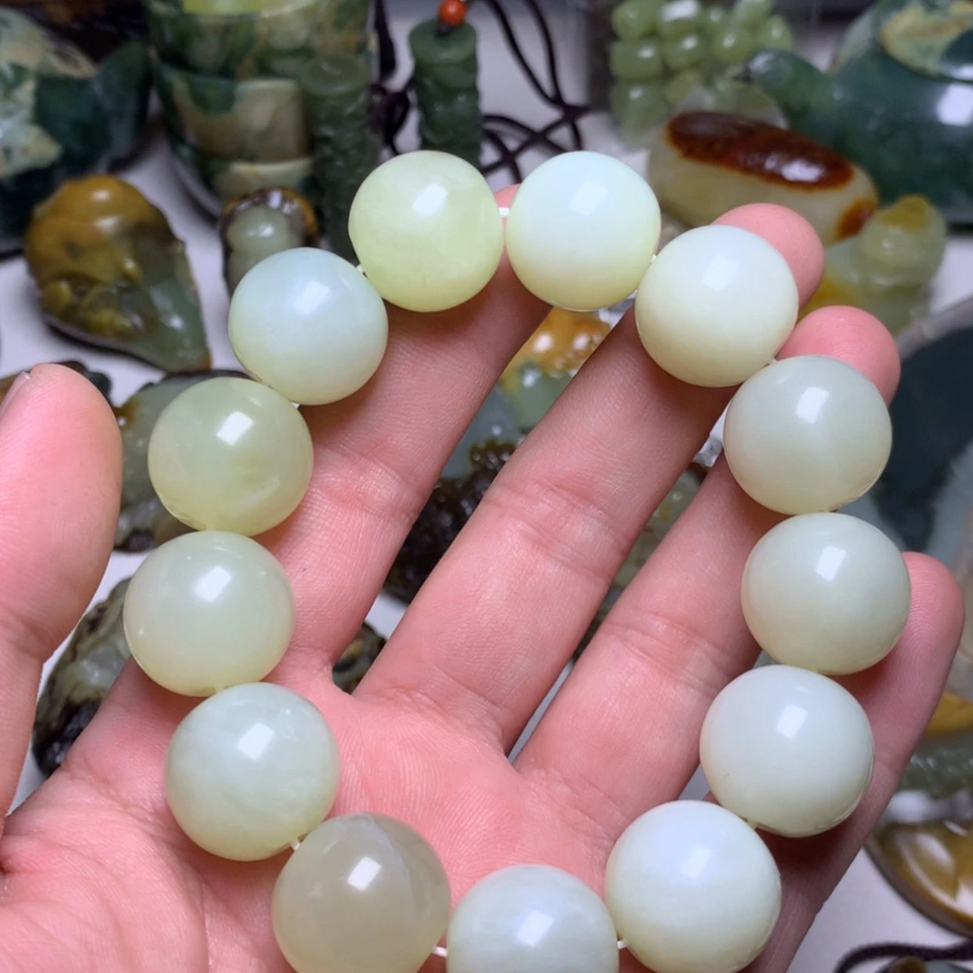 【闪购商品】岫玉手串未镶嵌