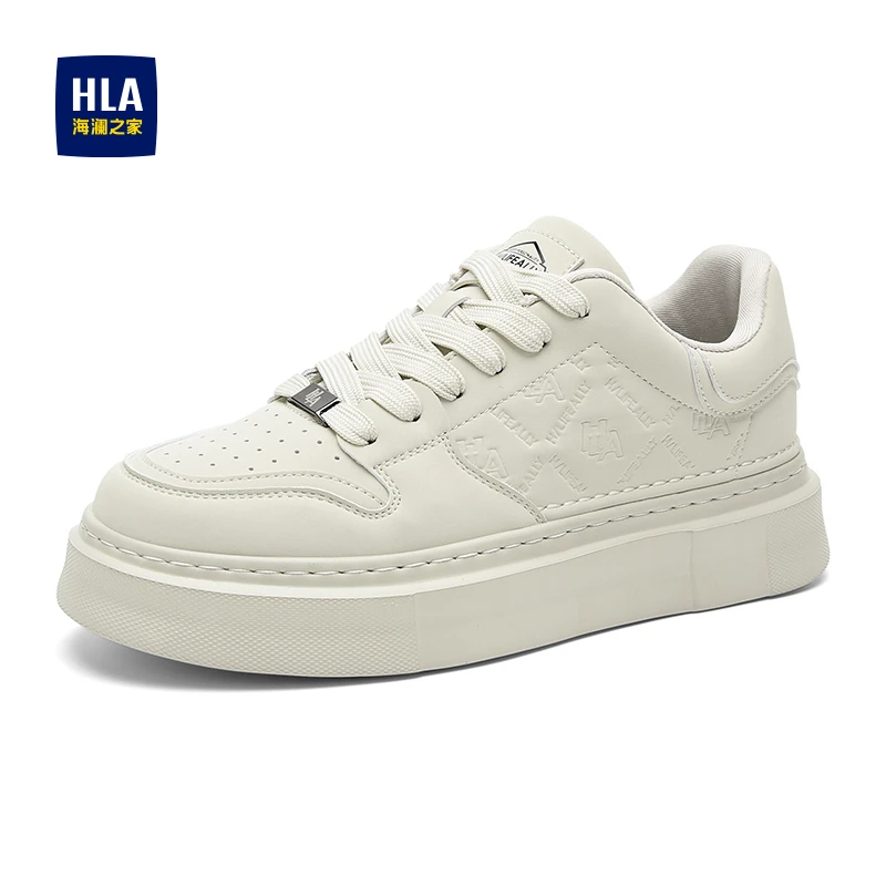 HLA/海澜之家男鞋秋冬软底时尚低帮男士小白鞋低帮鞋子男款百搭