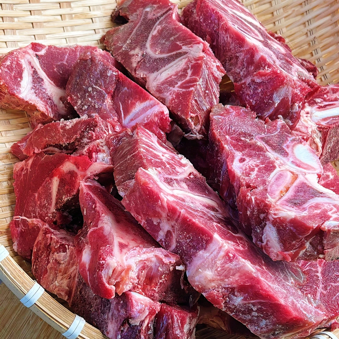 【带肉牛脖骨】99元5斤 国产原切（可煲汤，炖着吃）