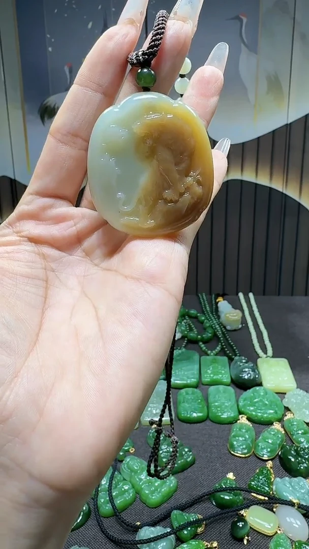 【闪购商品】和田玉挂件未镶嵌1