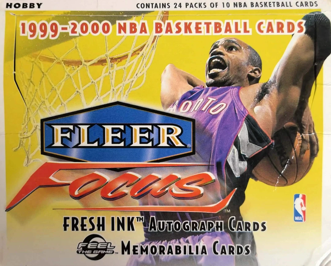 单包 Fleer 99-00FLEER FOCUS 寻找50编异形折射球星卡盲盒