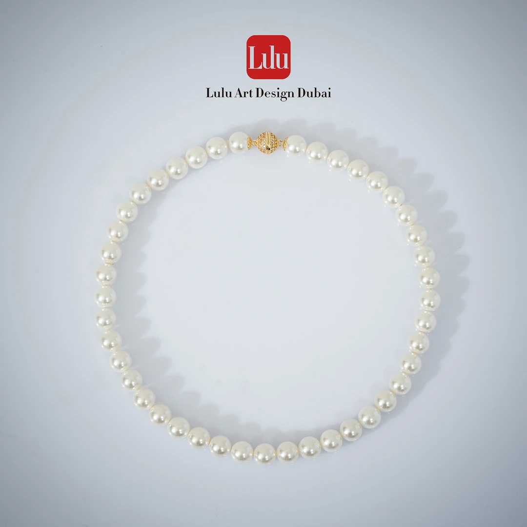 铜合金项链 迪拜LULU【心动巴黎】法式优雅轻奢平替好物10mm项链X1