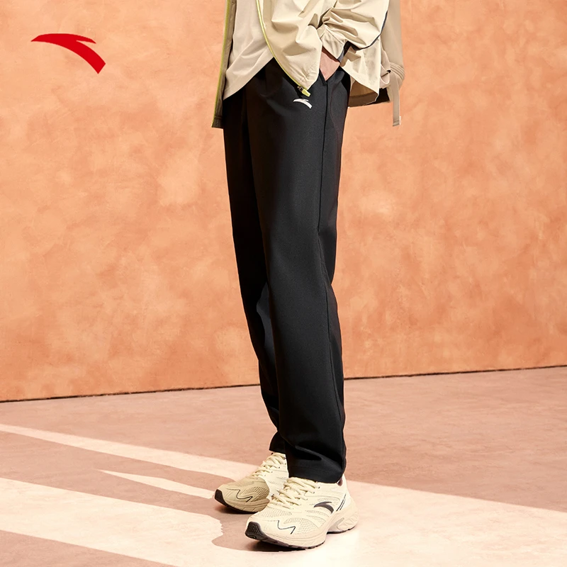 【防泼水】安踏春季型动裤|男女梭织2025春季运动户外休闲裤