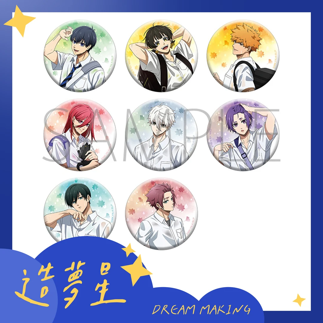 【盒混】蓝色监狱秋雨吧唧 徽章