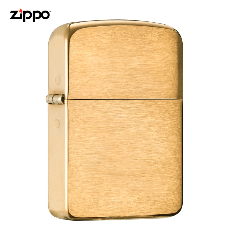ZIPPO打火机美版原版1941B铜拉丝 1941黑冰标志男士友礼TC8701FK
