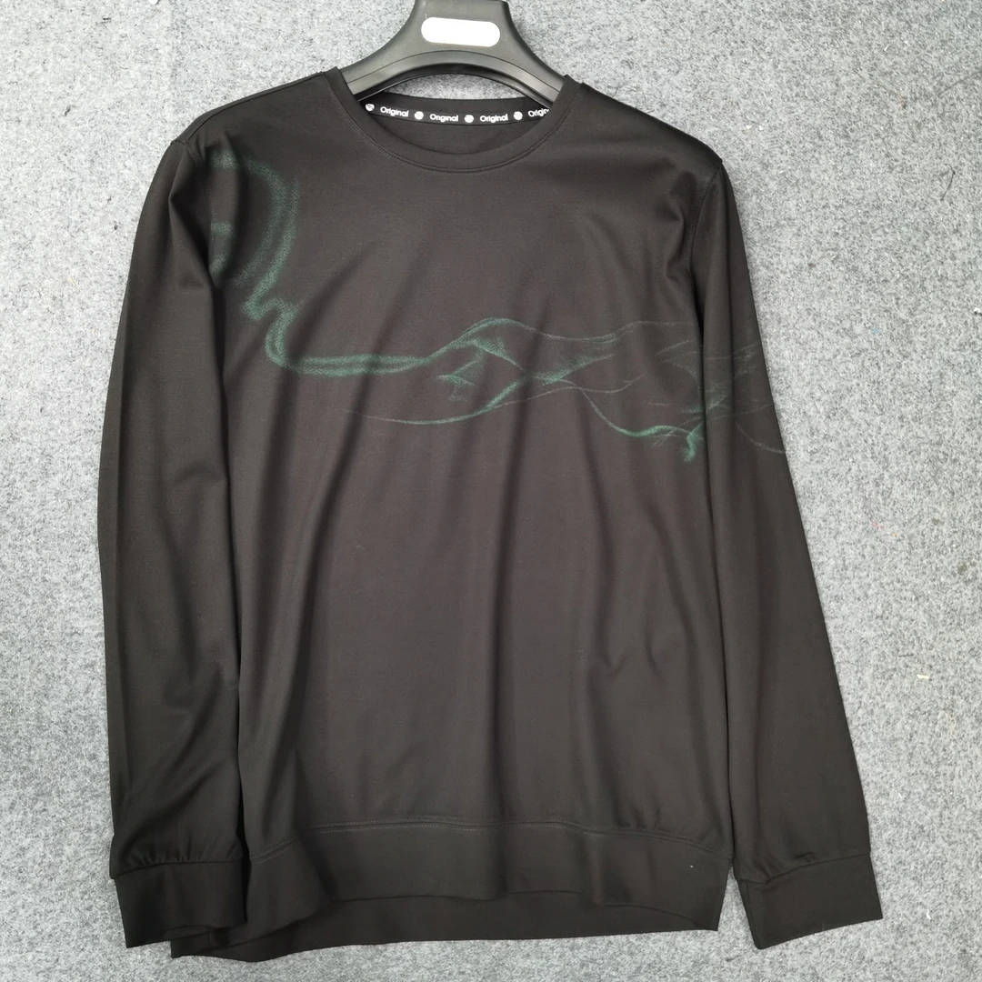 99999#男士加绒卫衣弹力长袖修身显瘦体恤上衣