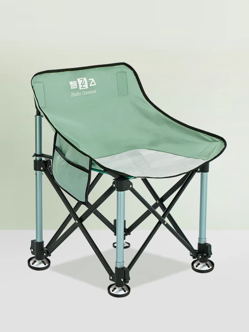 智飞户外折叠钓椅便携升降月亮椅轻便垂钓椅子