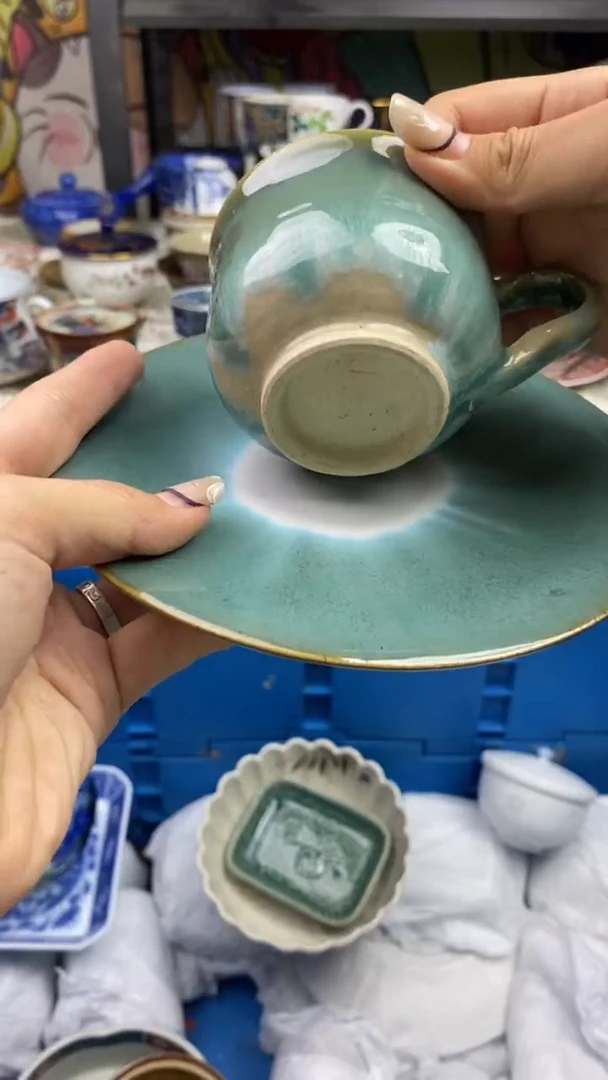 【闪购商品】杯有款瓷色工艺品品品品